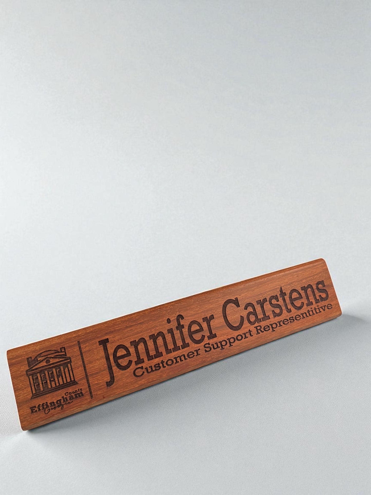 Personalized Engraved Desk Name, Wood Office Name Plate Gift.
