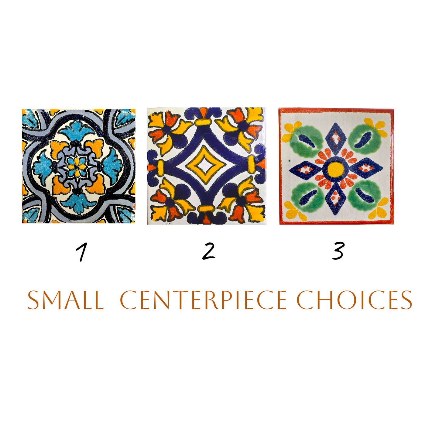 Personalized Vibrant Tile Cutting Board Trivet - Rustic Wood Hot Pad