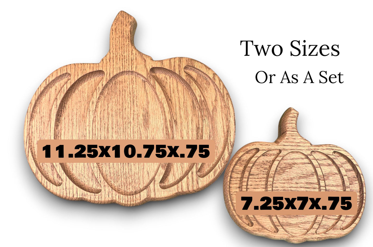 Handcrafted Pumpkin Shaped Wood Serving Tray. Personalized Autumn Table Centerpiece.  Fall Home Decor